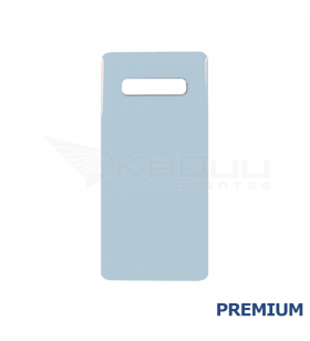 Tapa Bateria Back Cover para Galaxy S10 Plus G975F Blanca Premium