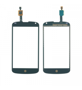 Cristal Frontal de Pantalla para Reparación LG Nexus 4 E960 Negro