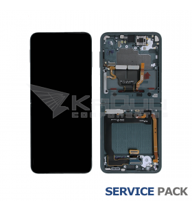 Pantalla Galaxy Z Flip 3 5G Verde con Marco Lcd F711B GH82-27243C Service Pack