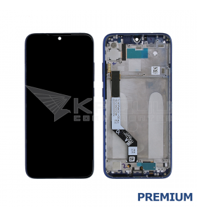 Pantalla Xiaomi Redmi Note 7, Note 7 Pro, Note 7s Azul con Marco Lcd M1901F7G M1901F71 Premium