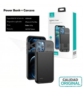 Funda de batería externa carcasa para iPhone 12 Pro Max A2342 4K5CD15801