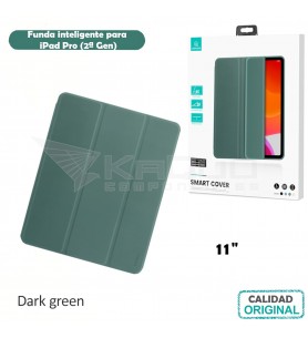 Funda inteligente SMART COVER para iPad Pro 2ª Gen A2228 VERDE OSCURO dark green US-BH588