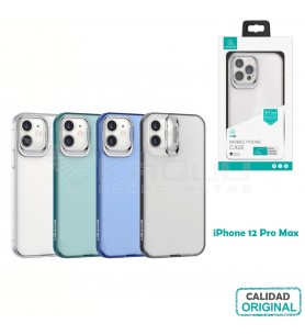 Funda o Carcasa móvil con soporte oculto para iPhone 12 Pro Max A2342  IP12PMYY04