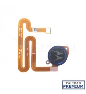 Flex sensor lector huella para Motorola MOTO G8 Plus XT2019-1 AZUL PREMIUM