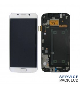 Pantalla Galaxy S6 Edge CLANCA CON MARCO LCD G925F GH97-17162B SERVICE PACK