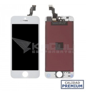 Pantalla iPhone 5S / iPhone SE BLANCA LCD A1533 A1662 PREMIUM