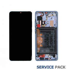 Pantalla Huawei P30 Pro, P30 Pro New Edition Breathing Crystal con BaterÍa Lcd VOG-L09 VOG-L29D 02353FUT Service Pack
