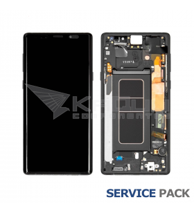 Pantalla Galaxy Note 9 Negra con Marco Lcd N960F GH97-22269A Service Pack