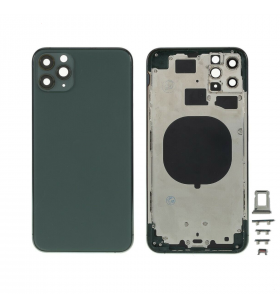 Chasis Carcasa Marco y Tapa para iPhone 11 Pro Max A2161 VERDE MEDIANOCHE
