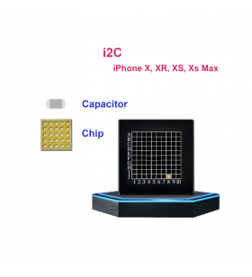IC Chip i2c Matrix FACE ID para iPhone X A1865, XR A1984, XS A1920, XS Max A1921            Incluye: un Chip y tres capacitor