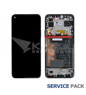 Pantalla Huawei P40 Lite 5G Negro con Batería Lcd CND-N29A CDY-NX9A 02353SUN Service Pack