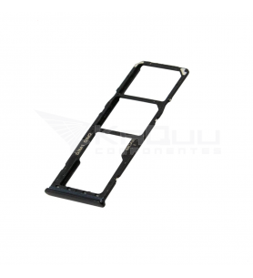 Soporte bandeja SIM / Micro SD para Samsung Galaxy M51 M515F NEGRO