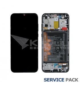 Pantalla Huawei P Smart S, Y8P Midnight Black con Batería Lcd AQM-LX1 02353PNT Service Pack