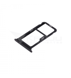 Soporte bandeja SIM / Micro SD para Huawei Mate 10 ALP-L09 NEGRO