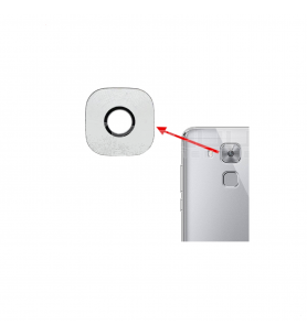 Cristal cámara lente para Huawei Nova Plus MLA-L01 MLA-L02 PLATA