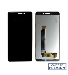 Pantalla Nokia 6.1 / Nokia 6 2018 NEGRA LCD PREMIUM