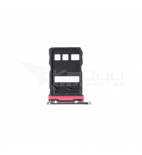 Soporte bandeja SIM para Huawei P40 Pro ELS-NX9 ELS-N04 NEGRO