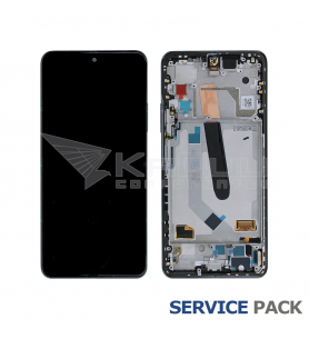 Pantalla Xiaomi Poco F3, Mi 11i, Mi 11X Pro Cosmic Black con Marco Lcd M2012K11AG 560003K11A00 5600030K1100 Service Pack
