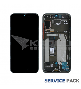 Pantalla Xiaomi Mi 9 SE NEGRA CON MARCO LCD Mi9 SE Mi9SE 5606101010B6 SERVICE PACK