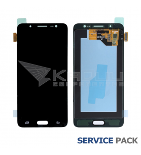 Pantalla Galaxy J5 2016 NEGRA LCD J510F GH97-19467B SERVICE PACK