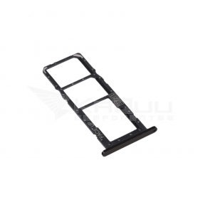 Soporte bandeja SIM / Micro SD para Motorola MOTO G8 Power Lite XT2055-1 NEGRO