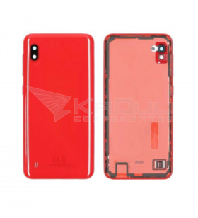 Tapa batería BACK COVER para Samsung Galaxy A10 2019 A105F ROJA rojo