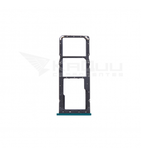 Soporte Bandeja SIM / Micro SD para Samsung Galaxy A20S A207F VERDE