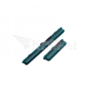 Botones volumen y encendido para Samsung Galaxy A30 A305F VERDE