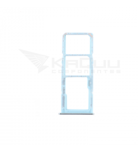 Soporte bandeja SIM / MicroSD para Samung Galaxy A71 A715F / A51 A515F AZUL