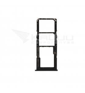 Soporte bandeja SIM / MicroSD para Galaxy A71 A715F / A51 A515F NEGRO