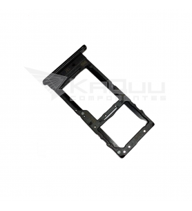 Soporte bandeja SIM / Micro SD para Samsung Galaxy A51 5G A516N NEGRO