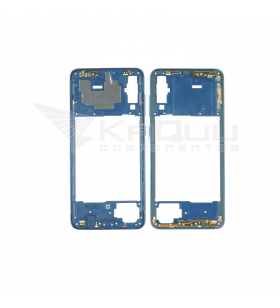 Carcasa Central o Marco para Samsung Galaxy A70 A705F AZUL