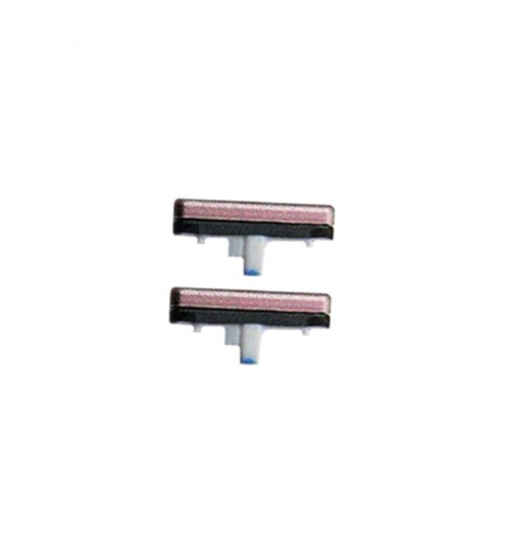 Set botones encendido y volumen para Samsung Galaxy A3 2017 A320F ROSA