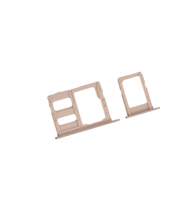 Soporte bandeja SIM / MicroSD para Samsung Galaxy A6 2018 A600F A605F DORADO