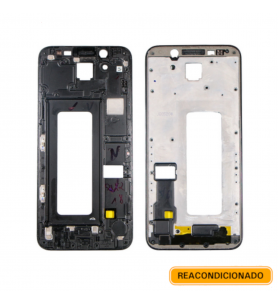 Carcasa FRONTAL NEGRA para Samsung Galaxy A6 2018 A600F REFURBISHED