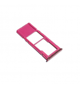 Soporte bandeja SIM para Samsung Galaxy A7 2018 A750F ROSA