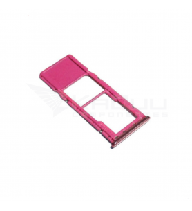 Soporte bandeja SIM para Samsung Galaxy A7 2018 A750F ROSA