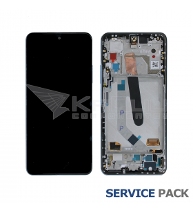 Pantalla Xiaomi Mi 11X Pro, Mi 11i, Poco F3 Azul con Marco Lcd M2012K11I M2012K11G M2012K11AG 5600040K1100 Service Pack