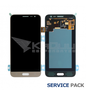 Pantalla Galaxy J3 2016 Dorada Lcd J320F GH97-18414B Service Pack