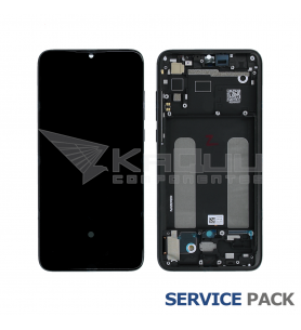 Pantalla Xiaomi Mi 9 Lite / CC9 Tarnish Negro con Marco Lcd M1904F3BG M1904F3BT 560610118033 Service Pack