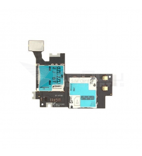 Flex Lector Sim Y Micro Sd para Samsung Galaxy Note Ii Note 2 N7100