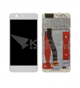 Pantalla Huawei P10 Blanca con Marco Dorado Lcd VTR-L09