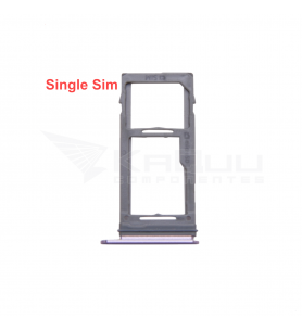 Soporte Bandeja Sim / Micro Sd para Samsung Galaxy Note 9 N960F Purpura