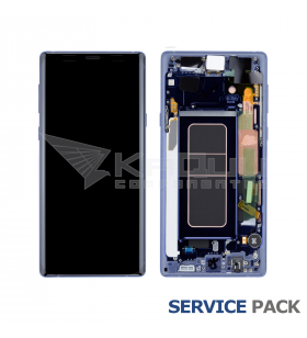 Pantalla Galaxy Note 9 Azul con Marco Lcd N960F GH97-22270B Service Pack