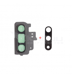 Embellecedor Cristal Cámara Lente para Galaxy Note 10 N970F Gris