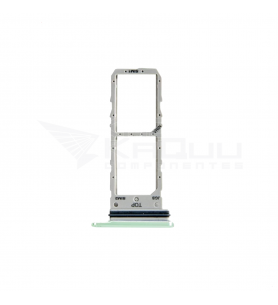 Soporte Bandeja Dual Sim para Galaxy Note 20 N980F / Note 20 5G N981F Verde