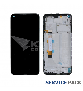Pantalla Xiaomi Redmi Note 9T, Redmi Note 9 5G Negro con Marco Lcd M2007J22G M2007J22C 5600030J2200 Service Pack