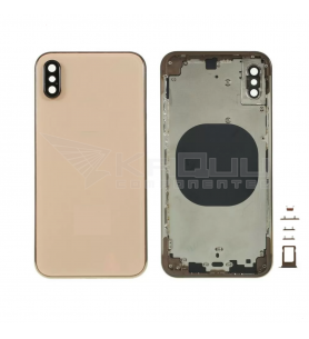 Chasis Carcasa Marco Y Tapa para Iphone Xs A1920 Dorado