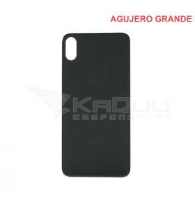 Tapa Bateria Back Cover Agujero Grande para Iphone Xs Max A1921 Negro