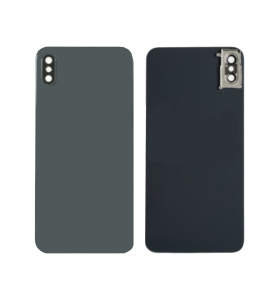 Tapa Bateria Back Cover con Lente para Iphone Xs Max A1921 Negro